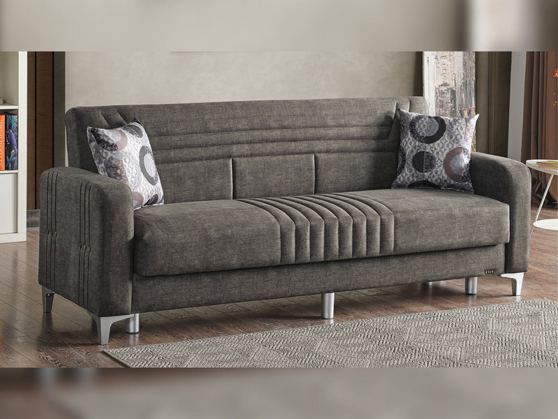 Tekzen Convertible Sofa in Grey - 200-ELIF-TEK-E164-3