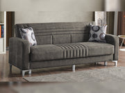 Tekzen Convertible Sofa in Orange - 200-ELIF-TEK-E163-3