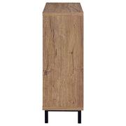 Teller 2-door Shoe Storage Cabinet Natural Oak - 950421