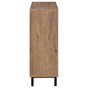Teller 2-door Shoe Storage Cabinet Natural Oak - 950421