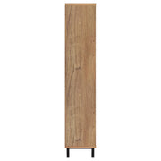 Teller 80-inch 4-door Tall Shoe Storage Cabinet Natural Oak - 950440