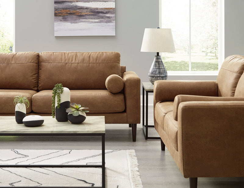 Telora Caramel Living Room Set - DMV FurnitureLiving Room Set