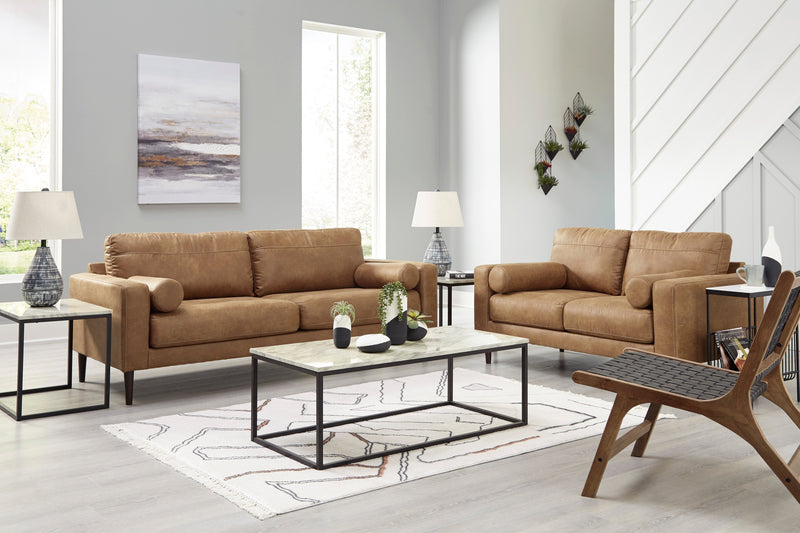 Telora Caramel Living Room Set - DMV FurnitureLiving Room Set