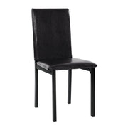 Tempe Brown/Black Marble - Top Dining Set - DMV FurnitureDining Room Set