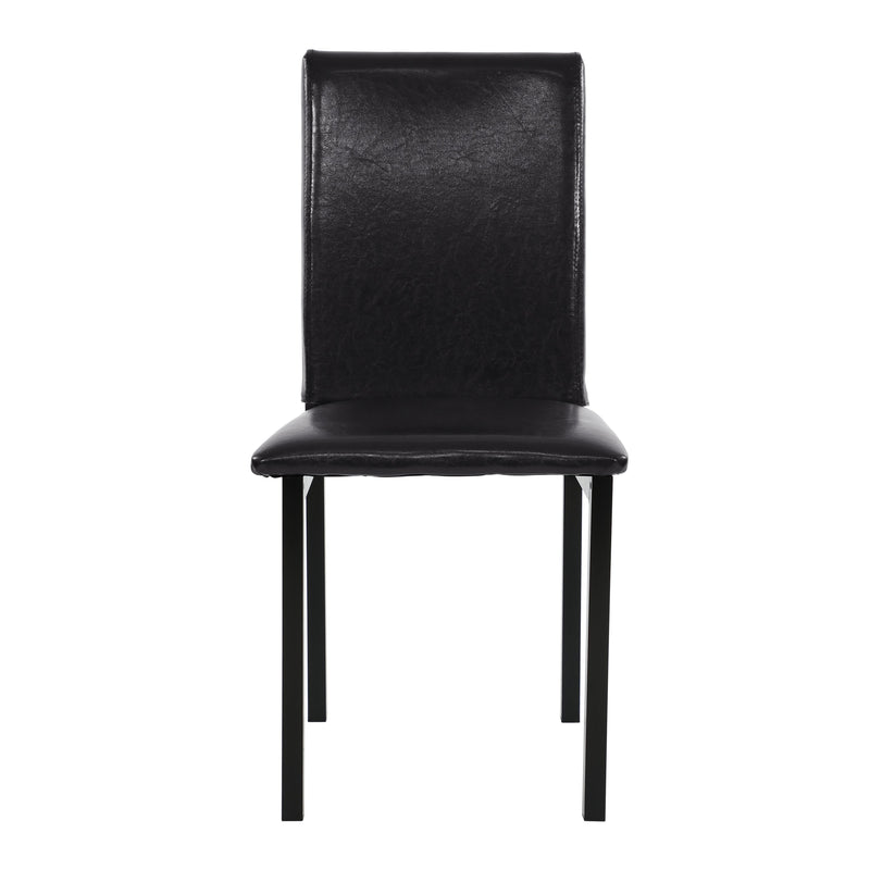 Tempe Brown/Black Marble - Top Dining Set - DMV FurnitureDining Room Set