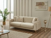 Terra 3-pieces (Sofa & Loveseat & Chair) Livingroom in Grey - 200-SIM-TER-ANKA152-321