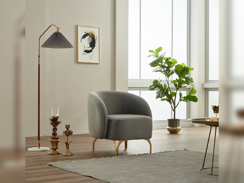 Terra Chair in Grey - 200-SIM-TER-ANKA152-B
