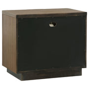 Terrace 2-drawer Nightstand Bedside Table Ash Brown - 224902