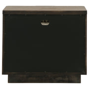 Terrace 2-drawer Nightstand Bedside Table Ash Brown - 224902