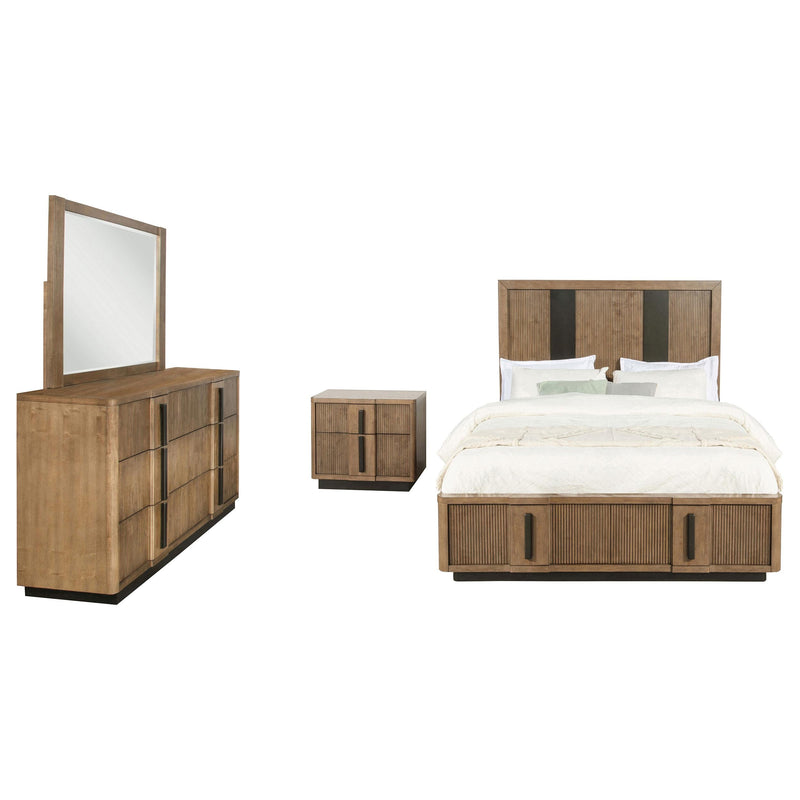 Terrace 4-piece Queen Bedroom Set Ash Brown - 224900Q-S4