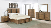Terrace 5-piece Eastern King Bedroom Set Ash Brown - 224900KE-S5