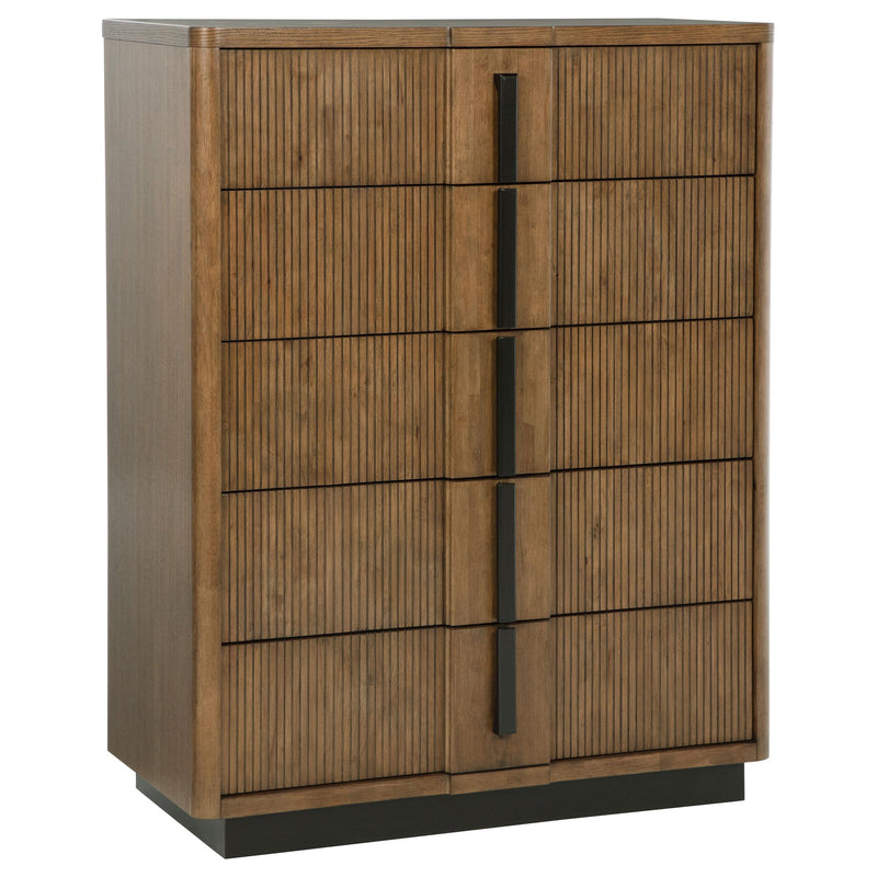Terrace 5-piece Eastern King Bedroom Set Ash Brown - 224900KE-S5