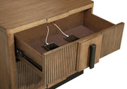 Terrace 5-piece Eastern King Bedroom Set Ash Brown - 224900KE-S5