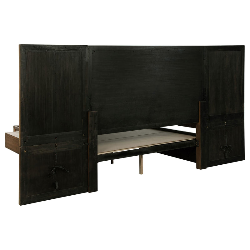 Terrace 5-piece Eastern King Panel Bedroom Set Ash Brown - 224900KE-S5P