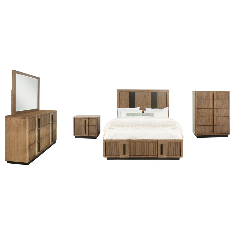 Terrace 5-piece Queen Bedroom Set Ash Brown - 224900Q-S5