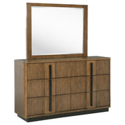 Terrace 6-drawer Dresser and Mirror Ash Brown - 224903M