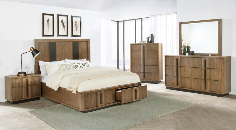 Terrace 6-drawer Dresser and Mirror Ash Brown - 224903M
