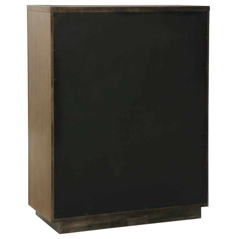 Terrace 6-piece Queen Panel Bedroom Set Ash Brown - 224900Q-S6P