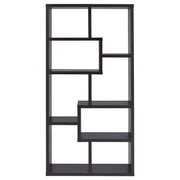 Theo 71-inch 6-shelf Bookshelf Cappuccino - 800264