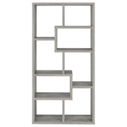 Theo 71-inch 6-shelf Bookshelf Grey Driftwood - 801137