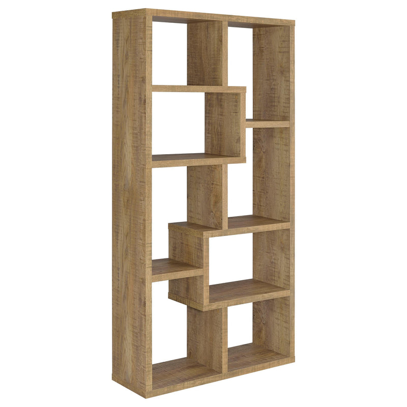 Theo 71-inch 6-shelf Bookshelf Mango - 800515