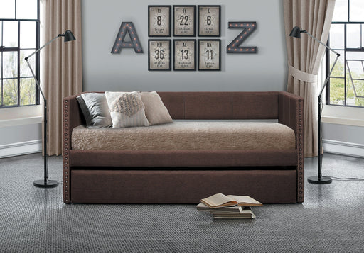Therese Chocolate Daybed with Trundle - DMV FurnitureDaybed