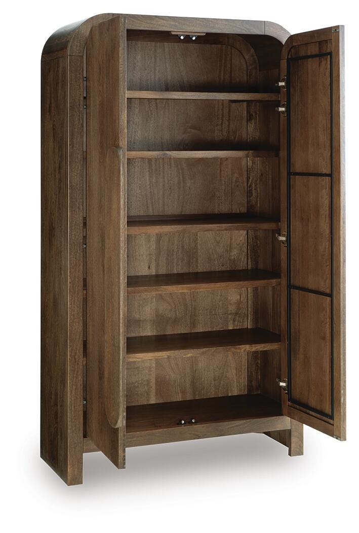 Thoren Medium Brown Accent Cabinet - A4000699