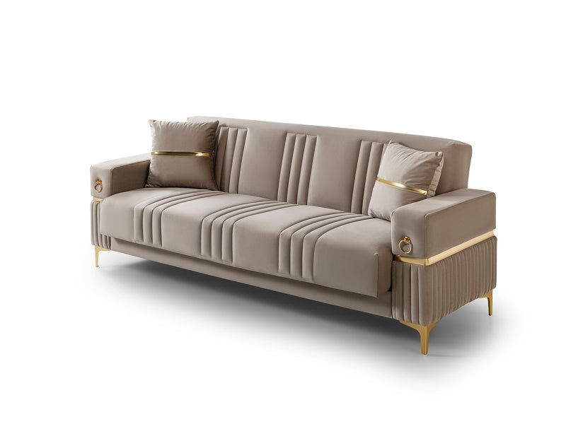 Tilda 3-pieces (Sofa & Loveseat & Chair) Livingroom Set in Grey - 200-ST-TIL-ANKA152-321