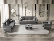 Tilda Convertible Chair in Grey - 200-ST-TIL-ANKA152-B