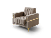 Tilda Convertible Chair in Grey - 200-ST-TIL-ANKA152-B