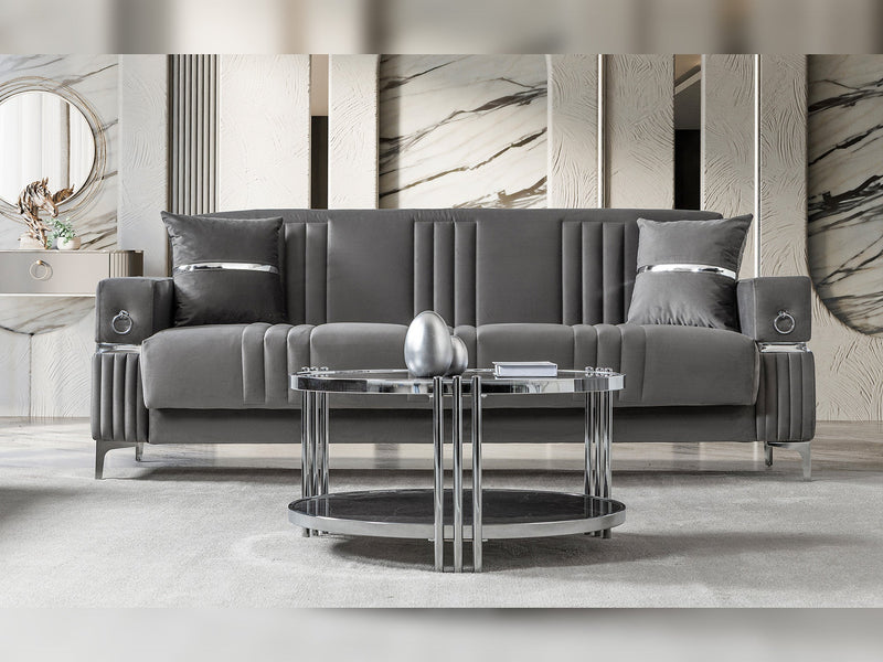 Tilda Convertible Sofa in Grey - 200-ST-TIL-ANKA152-3