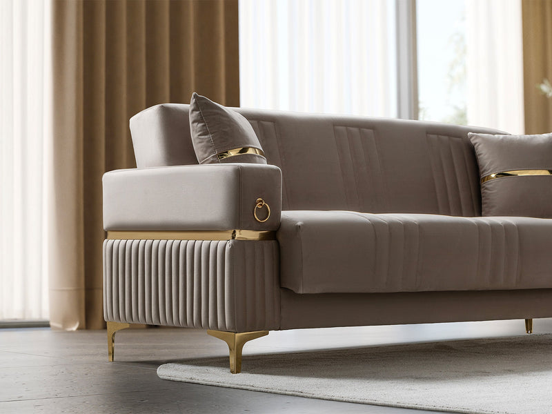 Tilda Convertible Sofa in Grey - 200-ST-TIL-ANKA152-3