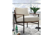 Tilden Ivory/Brown Accent Chair - DMV FurnitureAccent Chair