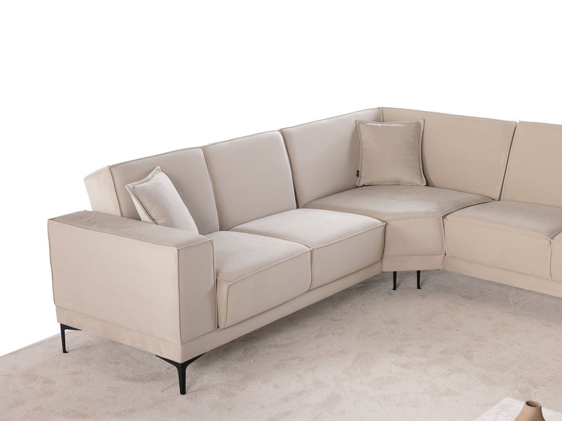 Tillo Sectional Sofa in Beige - 200-ZEN-TIL-BEI-3C2