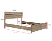 Tilston Natural Queen Panel Bed - DMV FurnitureQueen Bed