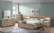 Tilston Natural Queen Panel Bed - DMV FurnitureQueen Bed