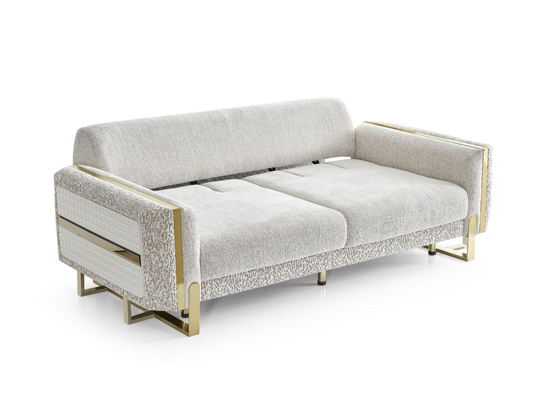 Tina Al Convertible Sofa in Beige - 200-ALT-TIN-3