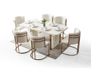 Tina Al  Dining Table - 200-ALT-TIN-DT-6