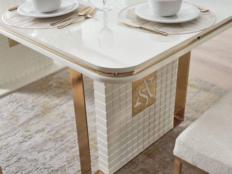 Tina Al  Dining Table - 200-ALT-TIN-DT-6