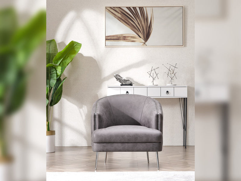 Tivoli Chair Grey in Grey - 101-TIV-TAL10-B