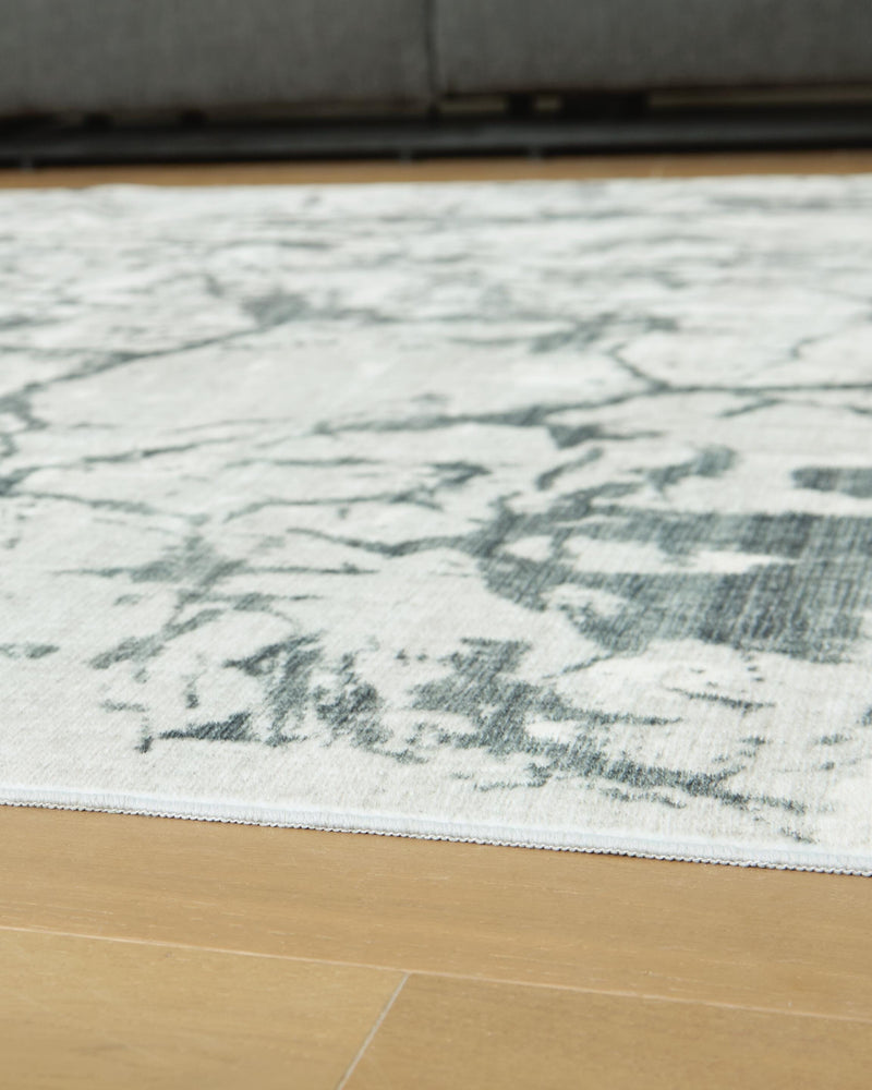Tobinbury Gray Washable 8' x 10' Area Rug - R407421