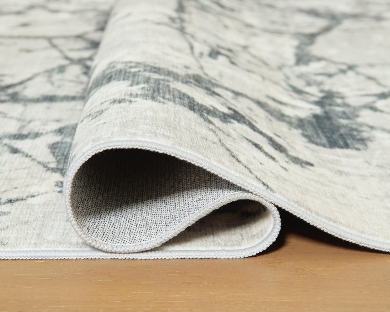 Tobinbury Gray Washable 8' x 10' Area Rug - R407421