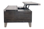 Todoe Dark Gray Coffee Table with Lift Top - DMV FurnitureCoffee Table
