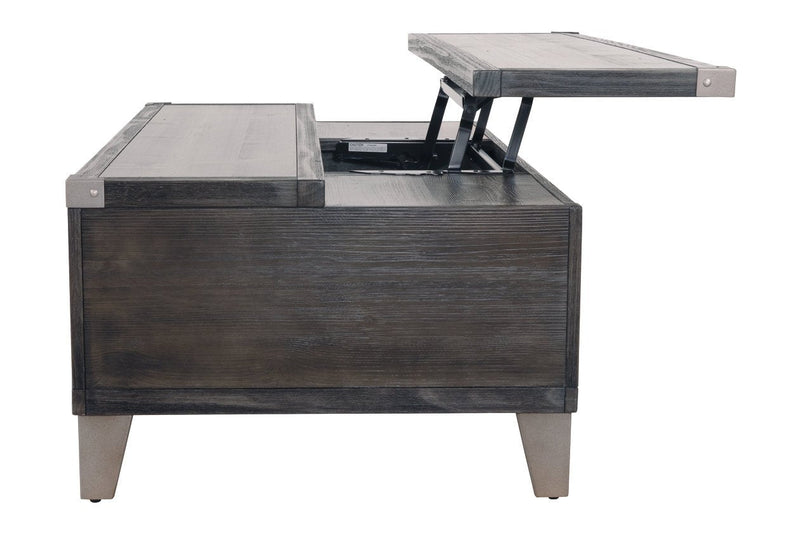 Todoe Dark Gray Coffee Table with Lift Top - DMV FurnitureCoffee Table