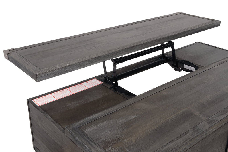 Todoe Dark Gray Coffee Table with Lift Top - DMV FurnitureCoffee Table