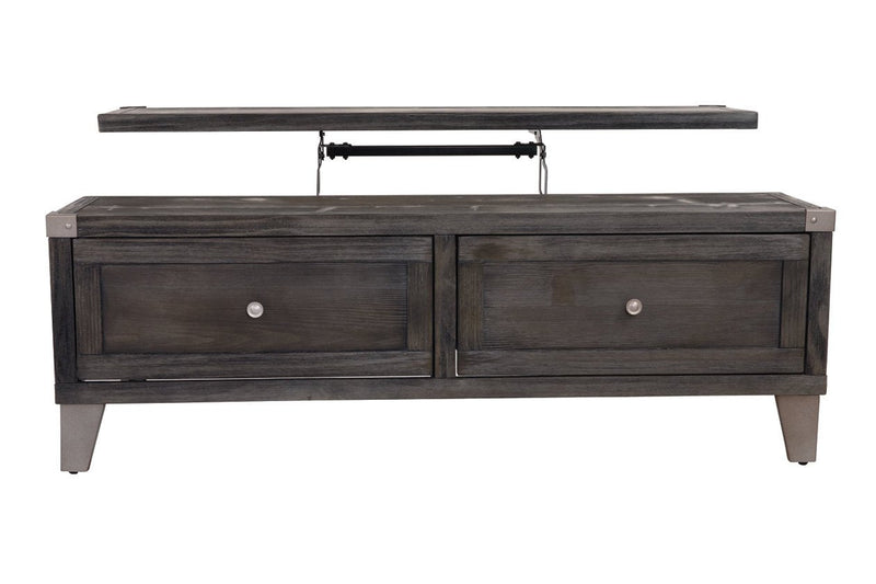 Todoe Dark Gray Coffee Table with Lift Top - DMV FurnitureCoffee Table