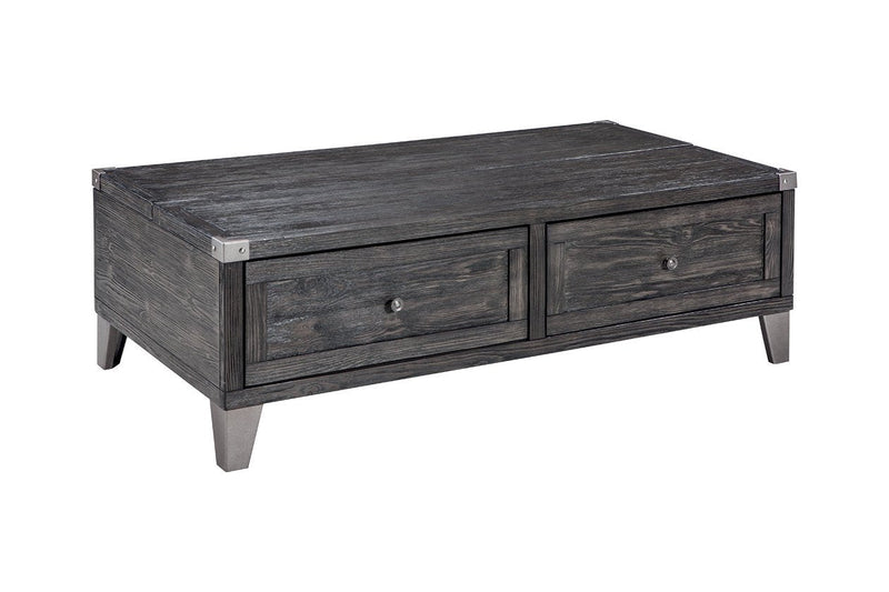 Todoe Dark Gray Coffee Table with Lift Top - DMV FurnitureCoffee Table