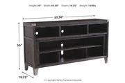 Todoe Gray 65" TV Stand - DMV FurnitureTV Stand