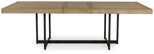 Tomtyn Light Brown Dining Extension Table - D622-35