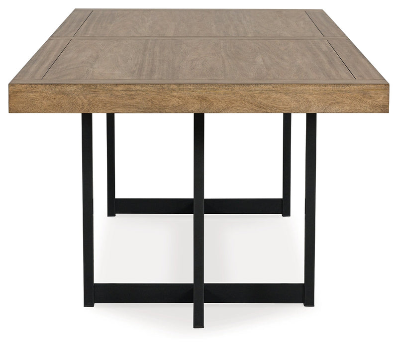 Tomtyn Light Brown Dining Extension Table - D622-35